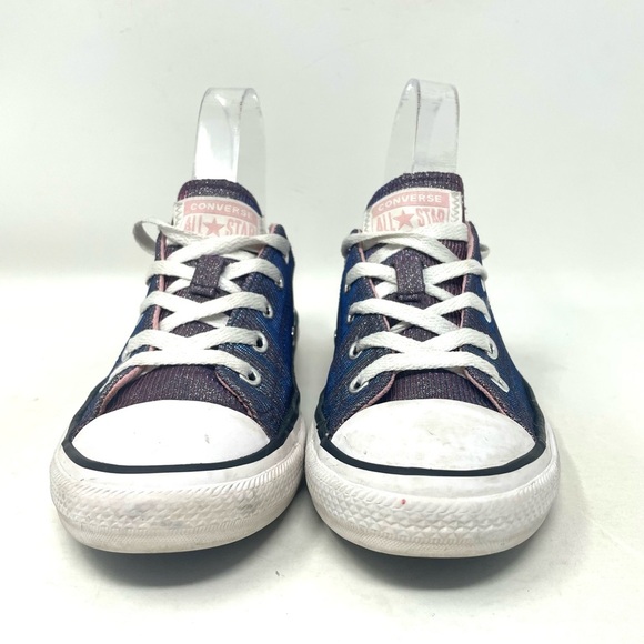 Converse Chuck Taylor All Star Low Top Sneaker Pink Blue Youth 2 - Picture 3 of 8